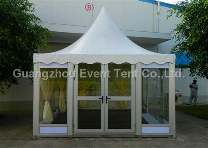 10 tente de pagoda de mariage de grande structure en aluminium de x 10m grande à vendre avec la couverture blanche