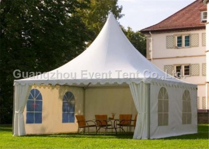 10 tente de pagoda de mariage de grande structure en aluminium de x 10m grande à vendre avec la couverture blanche