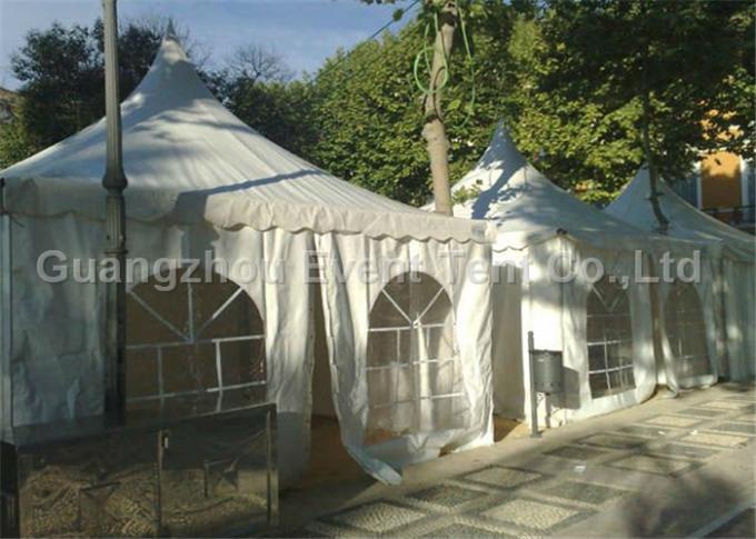 tentes en aluminium de luxe de pagoda de structure du mariage 10 x 10m pour épouser et événements
