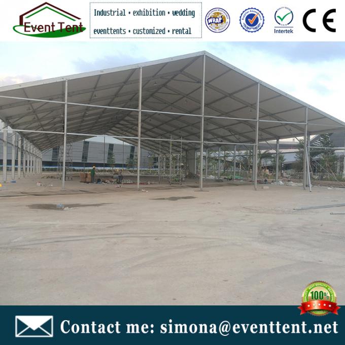 Grand un matériel en aluminium de cadre de tente de partie de tente de cadre avec le système GV de plancher
