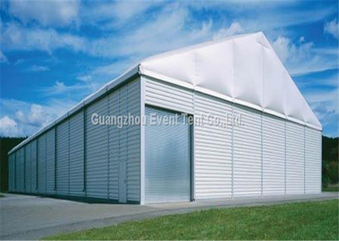 Tente de camping en aluminium d'occasion de profil pour l'entrepôt extérieur 35 x 50m
