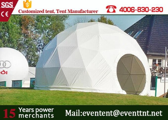 Grande tente de camping transparente élégante de tente de dôme géodésique pour des événements extérieurs