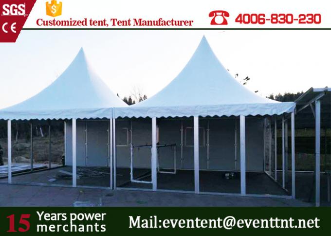 Tente adaptée aux besoins du client de belvédère de tente de partie de pagoda pour la couleur de célébration de festival facultative