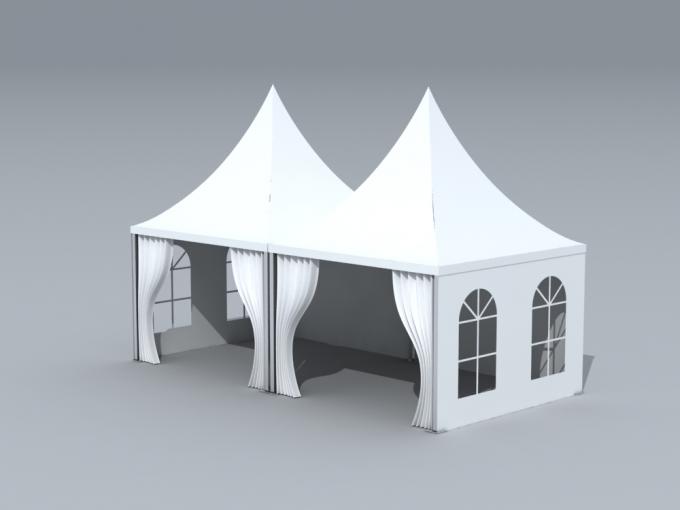 exportation mobile Bahrain de tente d'auvent de noce de pagoda du mètre 6x6