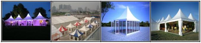 Tentes extérieures d'hôtel de camping d'auvent de tente de partie de pagoda de Lurury 10 x 10