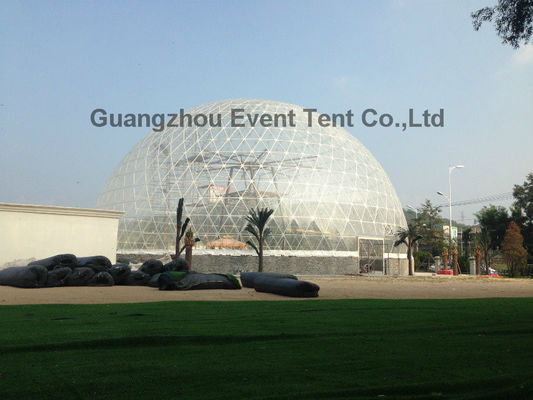 Chine tente de dôme géodésique de diamètre de la montagne 40m de coup d'oeil grande pour l'événement de festival fournisseur