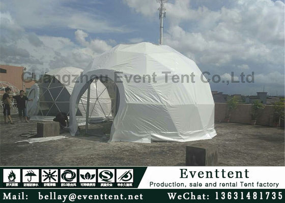 Chine L'espace libre mure la grande tente de dôme avec le diamètre galvanisé à chaud du cadre en acier 6m fournisseur