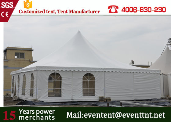 Chine tente médiévale gracieuse polygonale 6x6m de belvédère de tentes en vente avec le certifacation d'OIN fournisseur