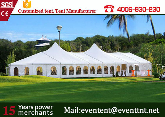 Chine Couverture blanche 100 + tente de partie de pagoda de personnes avec l'alliage d'aluminium pour épouser l'événement fournisseur