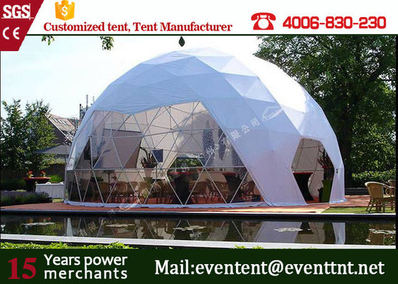 Chine Tente extérieure d'ombre de Sun de grande tente enduite de dôme de poudre pour l'événement de promotion fournisseur