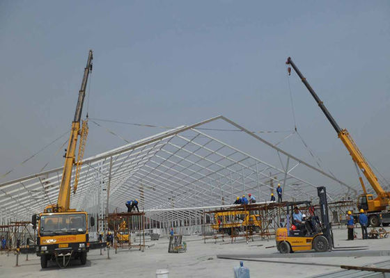 Chine Tente extérieure 100kh/m de stockage de cadre en aluminium imperméable de résistance de flamme ( fournisseur