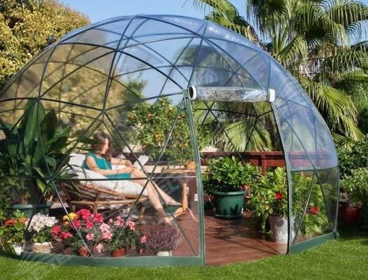 Chine Le dôme clair de jardin d'igloo de toit loge la tente en verre de dôme de station de vacances de camping fournisseur