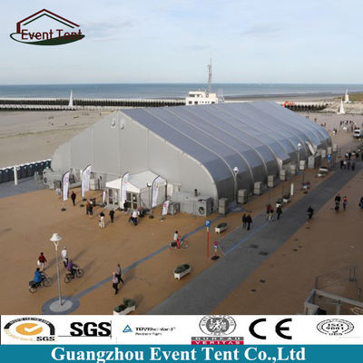Chine Le grand cadre en aluminium TFS a courbé la tente extérieure 75kg/Sqm d'entrepôt de tentes fournisseur