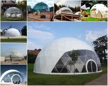 Chine tente extérieure d'exposition/salon commercial de petite d'igloo de 6m de jardin tente de dôme fournisseur