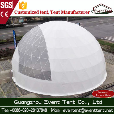 Chine Grand diamètre blanc professionnel 15m de tente de dôme pour la promotion fournisseur
