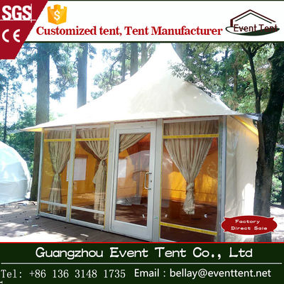 Chine fabricants clairs de tente de yurt d'envergure, carpas de luxe de tente d'hôtel de pagoda fournisseur