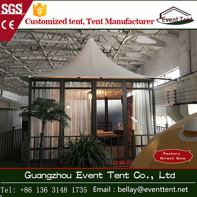 Chine Adaptez la tente aux besoins du client extérieure d'événement de pagoda avec la vue en aluminium du profil 6061-T6 fournisseur
