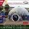 Une plus grande tente de camping avec la porte de verre trempé, diamètre de tente de partie d'auvent 4m 80m fournisseur