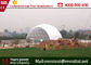 Facile assemblez les grands diamètres extérieurs de la tente 45m de dôme avec la structure métallique fournisseur