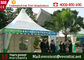La tente préfabriquée élégante de mariage de pagoda de maison avec blanc imperméabilisent la couverture à vendre fournisseur