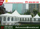 Vitrail transparent de tente haute facile de crête élevée avec la décoration de mariage fournisseur
