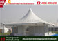 La grande tente extérieure de pagoda d'installation rapide avec le PVC a enduit la housse en toile de polyester fournisseur