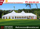 Couverture blanche 100 + tente de partie de pagoda de personnes avec l'alliage d'aluminium pour épouser l'événement fournisseur