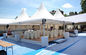Tente en aluminium de chapiteau de pagoda de profil pour la grande arène extérieure d'événement fournisseur