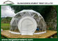 Serre chaude transparente de tente de dôme géodésique de 6m avec PVC Windows fournisseur