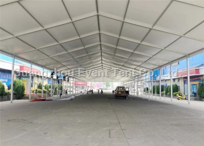 PVC ignifuge adapté aux besoins du client de grande tente extérieure de chapiteau pour des expositions de Car Show