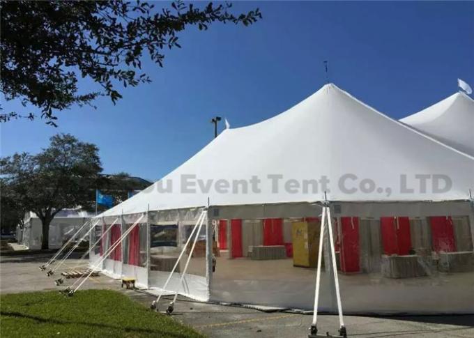 Transparent imperméable de profil en métal de cadre de tente Freeform en aluminium de bout droit