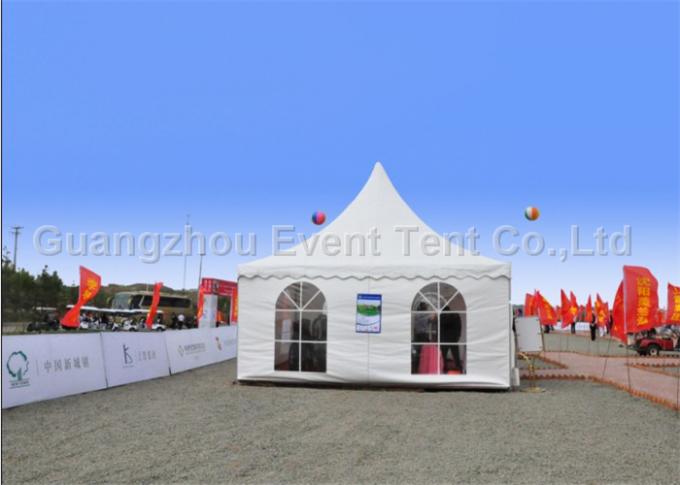 Peau résistante de PVC de tentes de pagoda de mariage de tente de noce avec la structure en aluminium