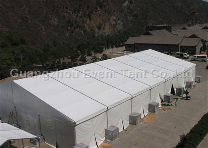 Tente extérieure imperméable d'entrepôt 25 mètres avec la fenêtre d'espace libre de mur d'ABS