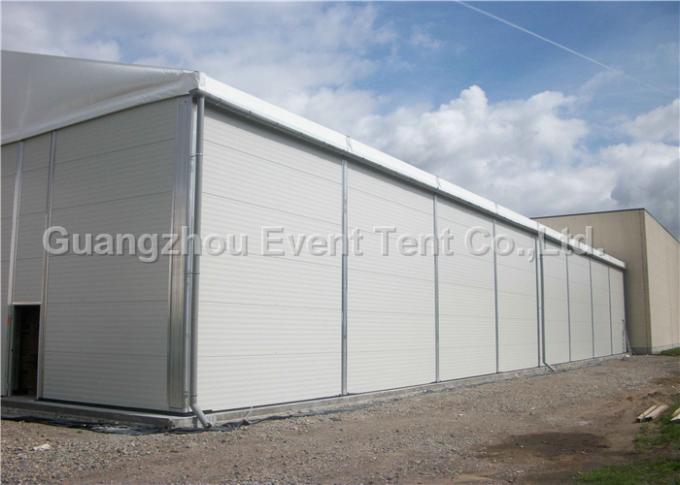 tentes extérieures de publicité d'entrepôt de tissu imperméable de luxe de PVC 850gsm de 45m