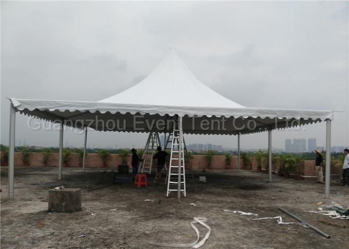Le grand PVC extérieur de luxe de la tente 850Sqm a enduit le polyester pour la noce campante