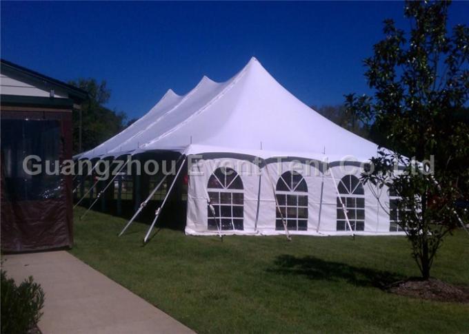 grande tente Freeform blanche de bout droit de 30m avec bloqué - couverture de toit de soleil