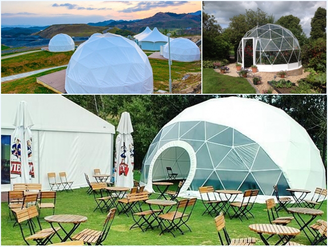 Grande tente adaptée aux besoins du client géodésique extérieure de dôme pour des événements/exposition