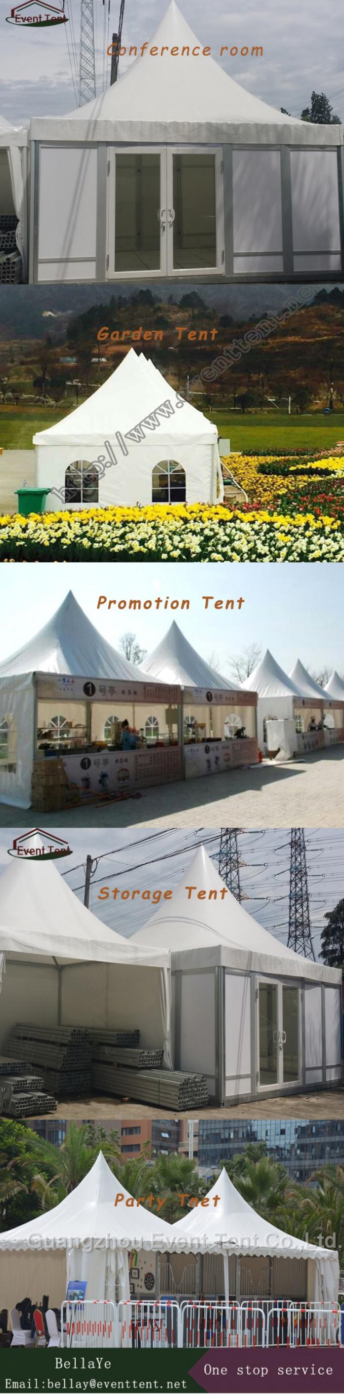fabricants clairs de tente de yurt d'envergure, carpas de luxe de tente d'hôtel de pagoda
