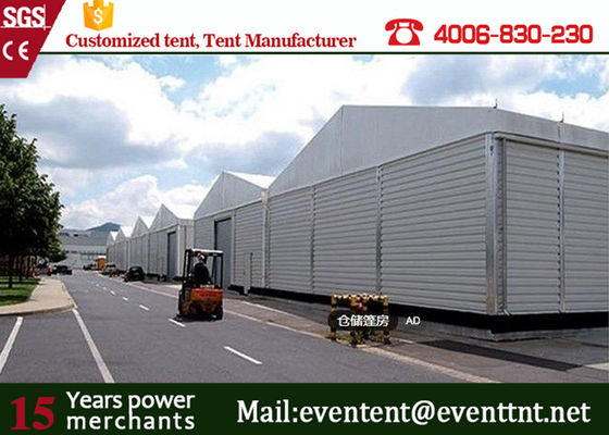 Chine Kit pliant d'entrepôt de tentes provisoires imperméables extérieures de tente avec le toit de PVC fournisseur