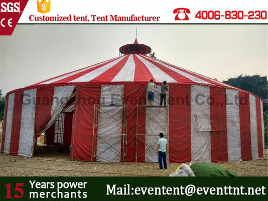 Chine Double diamètre du tissu 32m de PVC de cadre en acier de tentes faites sur commande lourdes d'événements pour la location de cirque fournisseur