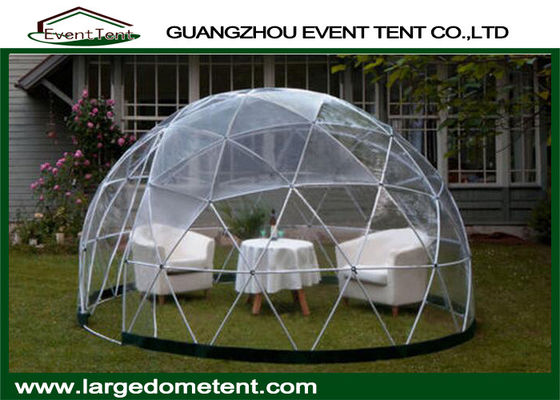 Chine Chambre en verre préfabriquée de jardin de tente de dôme de cadre en aluminium grande pour la partie fournisseur