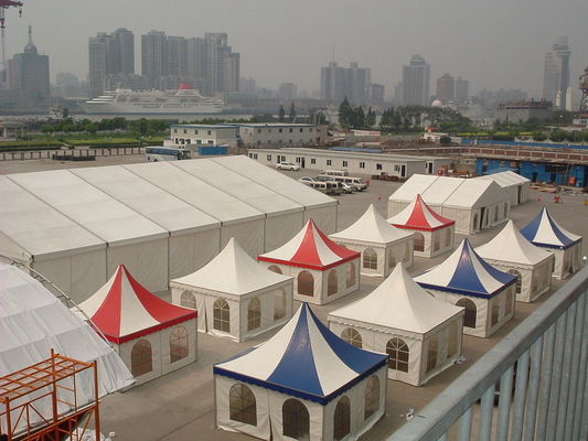 Chine exportation mobile Bahrain de tente d'auvent de noce de pagoda du mètre 6x6 fournisseur