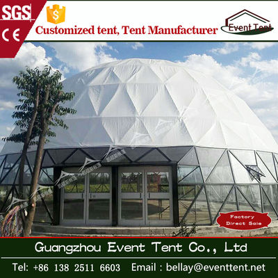 Chine Abri à couche double de dôme de camping de PVC/tente en verre dôme de carpas pour l'événement fournisseur