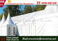 Tente ignifuge de chapiteaux de réception en plein air avec la couleur de housse en toile de PVC facultative fournisseur
