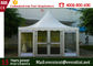 Couleur ignifuge de pagoda de tente extérieure de partie facultative avec la housse en toile de PVC fournisseur
