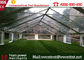 Grande tente transparente de partie avec le mur de verre, chapiteau clair de toit pour épouser le GV fournisseur