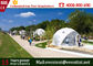 Toutes les tentes commerciales faites sur commande de partie de marque de tailles avec le diamètre du matériel 5m-80m de cadre en acier fournisseur