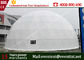 Tente de dôme géodésique de systèmes d'abri de dôme avec la structure métallique galvanisée d'immersion chaude fournisseur