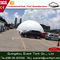 Tente blanche de luxe de dôme géodésique avec le double tissu de PVC de 850g/Sqm fournisseur
