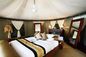 Hôtel de tente de camp d'auvent de lieu de villégiature de lieu de villégiature luxueux grand avec la doublure/plancher fournisseur
